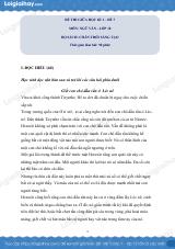 Đề thi giữa kì 1 Văn 10 Chân trời sáng tạo - Đề số 7